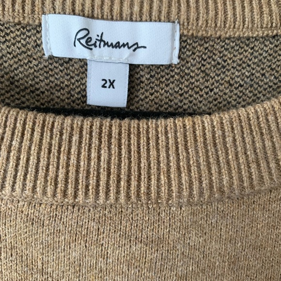 NWOT Le Marais Brown Sweater - Picture 3 of 6